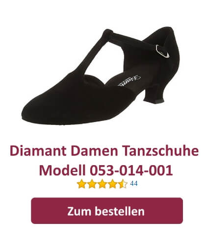 Diamant Damen Tanzschuhe 053-014-001 für Standard und Latein